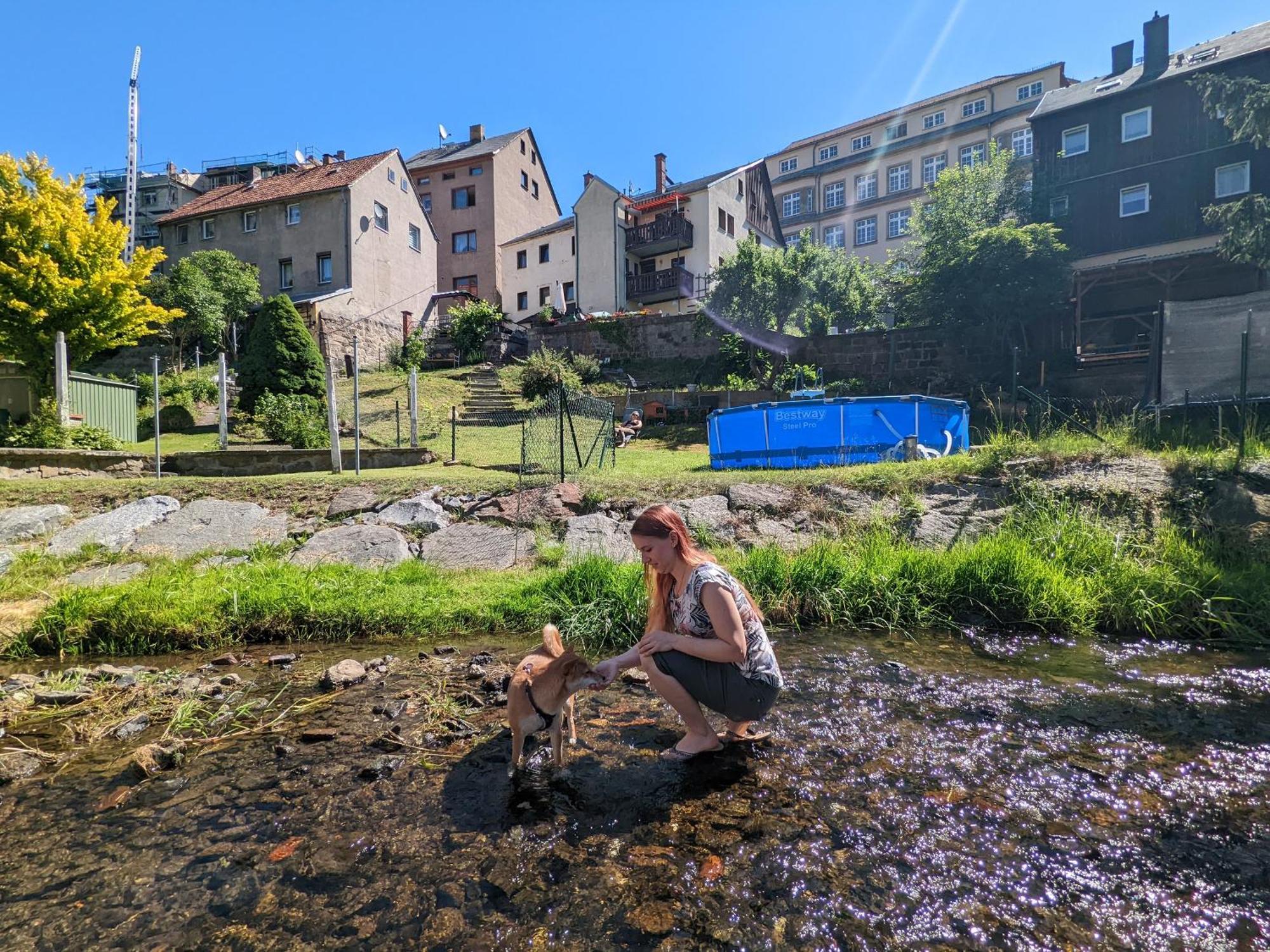 F4 - Urlaubsmagie - Grosse Wohnung Fuer Bis Zu 10 Personen Sebnitz Exterior foto
