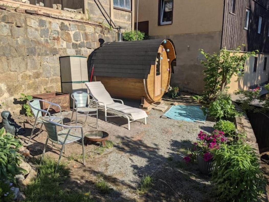 F4 - Urlaubsmagie - Grosse Wohnung Fuer Bis Zu 10 Personen Sebnitz Exterior foto
