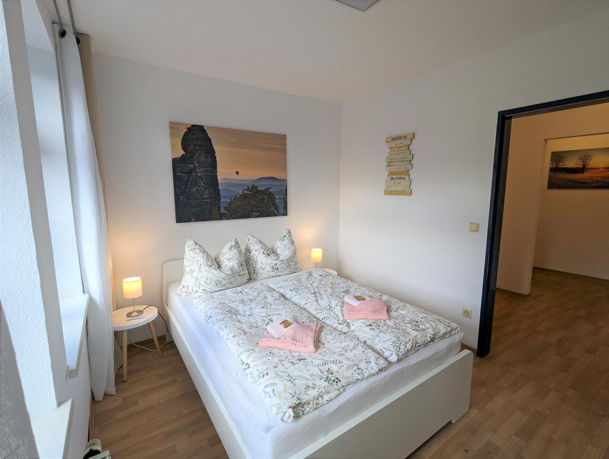 F4 - Urlaubsmagie - Grosse Wohnung Fuer Bis Zu 10 Personen Sebnitz Exterior foto