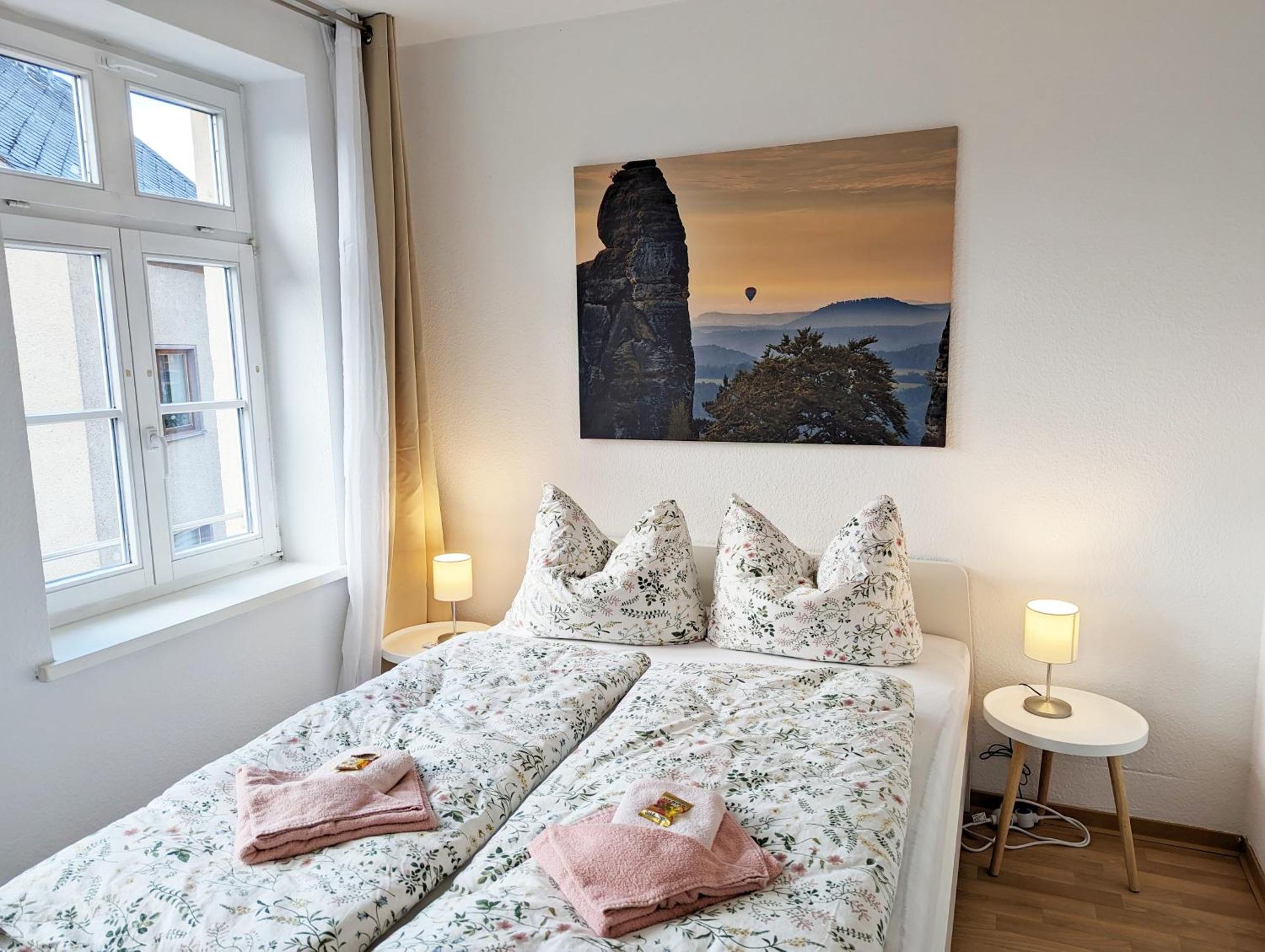F4 - Urlaubsmagie - Grosse Wohnung Fuer Bis Zu 10 Personen Sebnitz Exterior foto