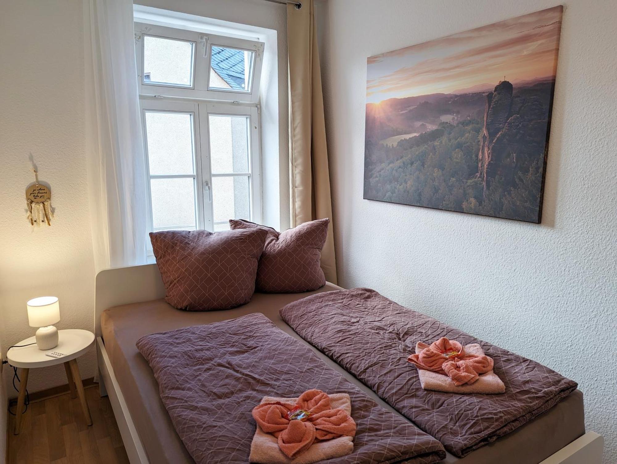 F4 - Urlaubsmagie - Grosse Wohnung Fuer Bis Zu 10 Personen Sebnitz Exterior foto