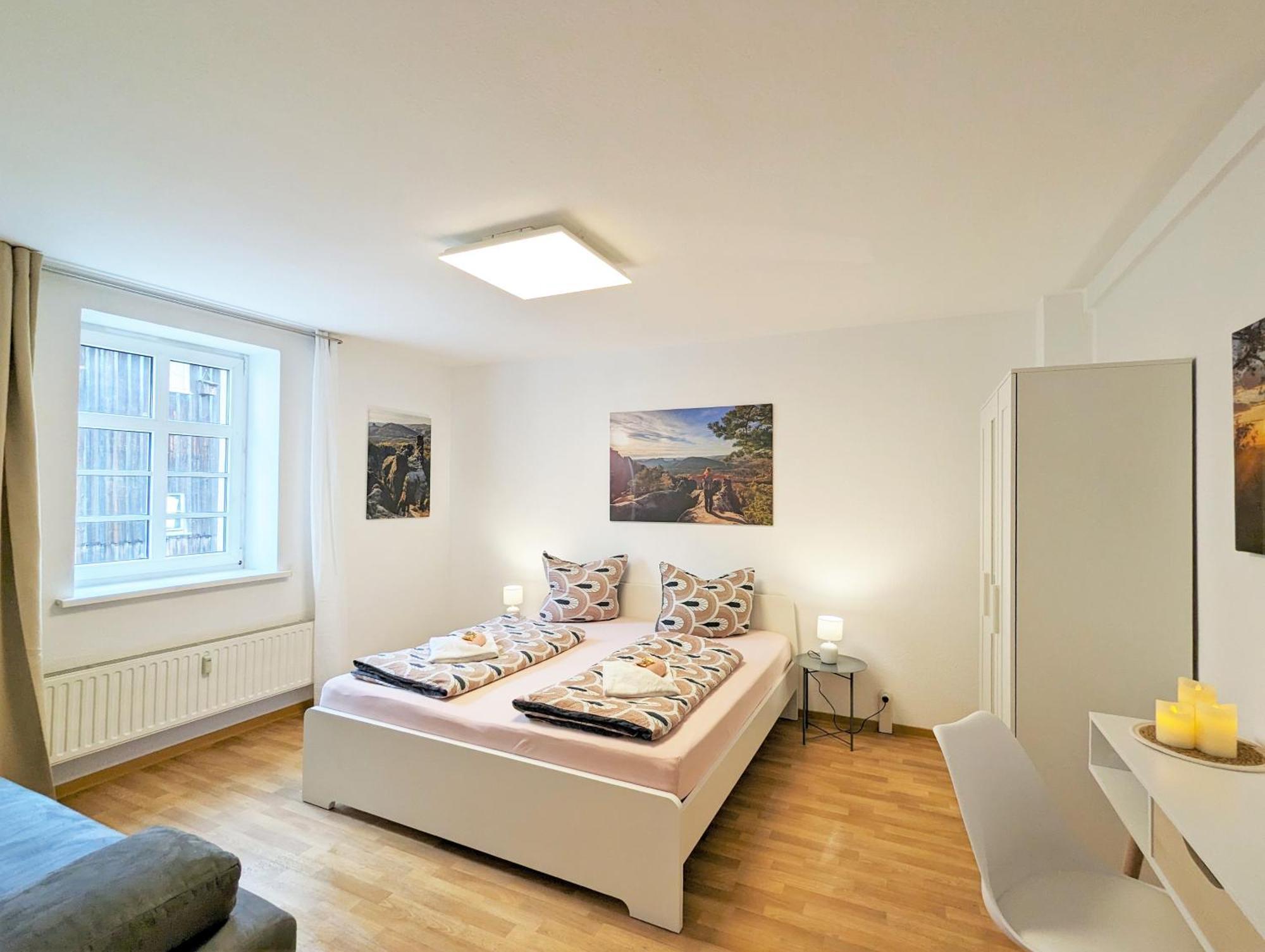 F4 - Urlaubsmagie - Grosse Wohnung Fuer Bis Zu 10 Personen Sebnitz Exterior foto