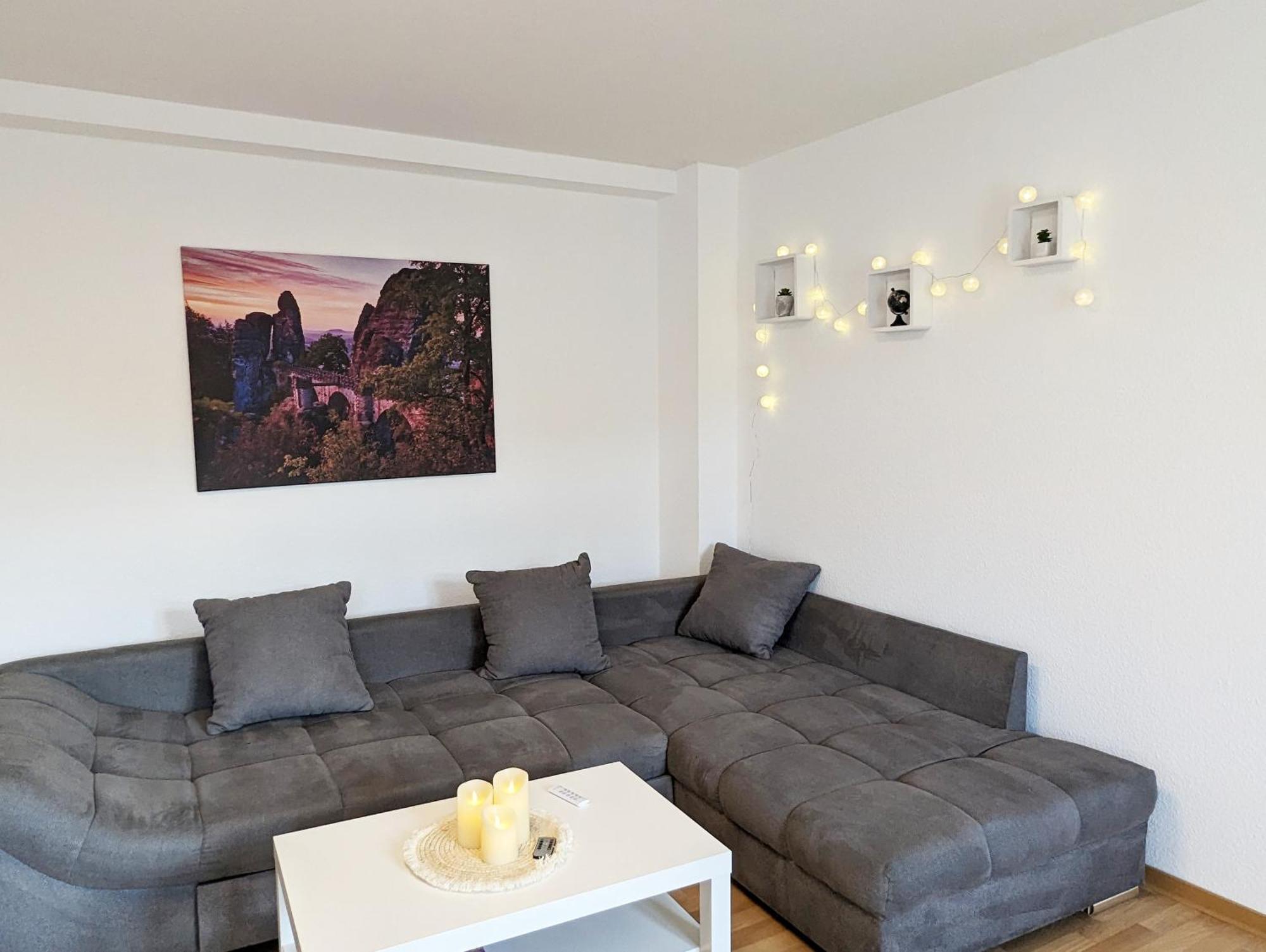 F4 - Urlaubsmagie - Grosse Wohnung Fuer Bis Zu 10 Personen Sebnitz Exterior foto