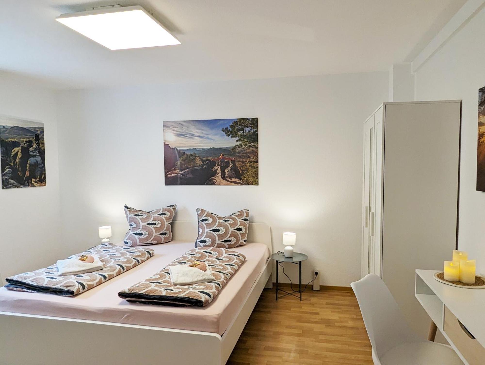 F4 - Urlaubsmagie - Grosse Wohnung Fuer Bis Zu 10 Personen Sebnitz Exterior foto