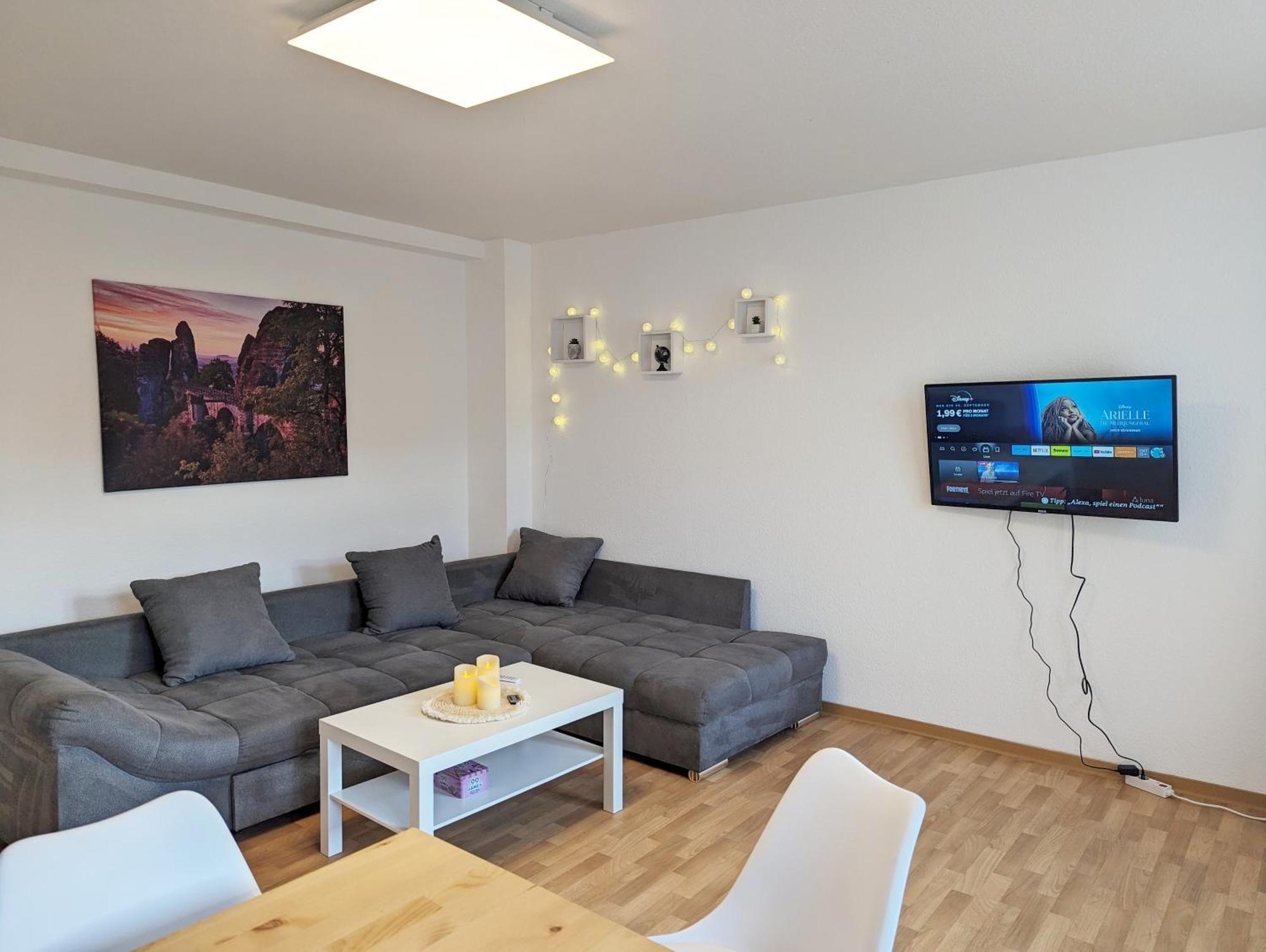 F4 - Urlaubsmagie - Grosse Wohnung Fuer Bis Zu 10 Personen Sebnitz Exterior foto