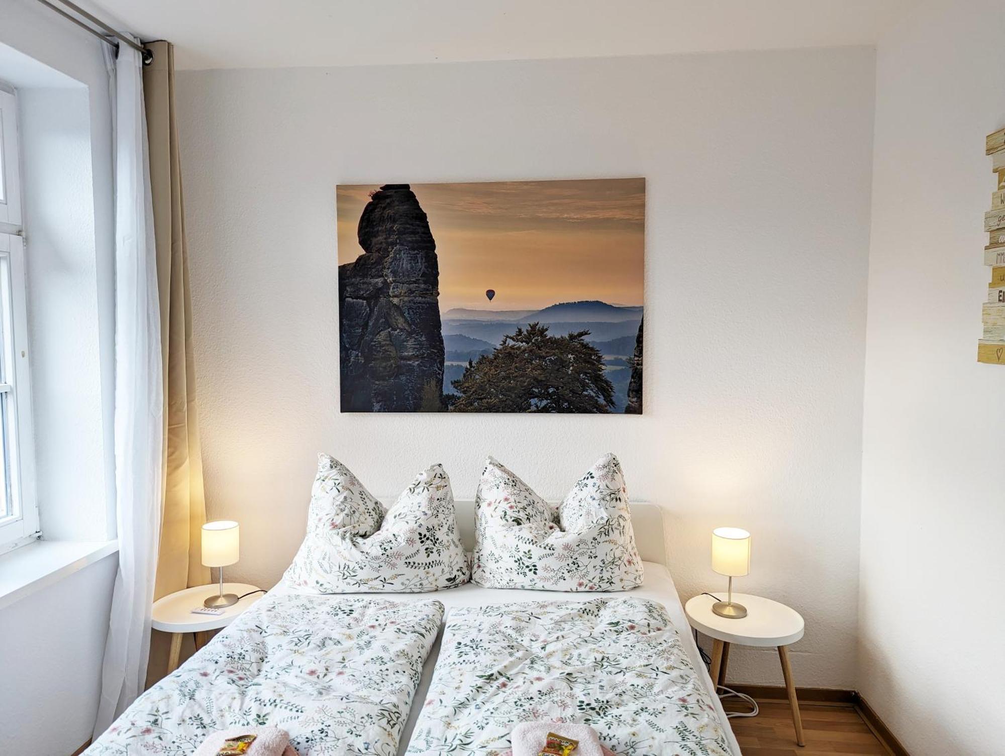 F4 - Urlaubsmagie - Grosse Wohnung Fuer Bis Zu 10 Personen Sebnitz Exterior foto