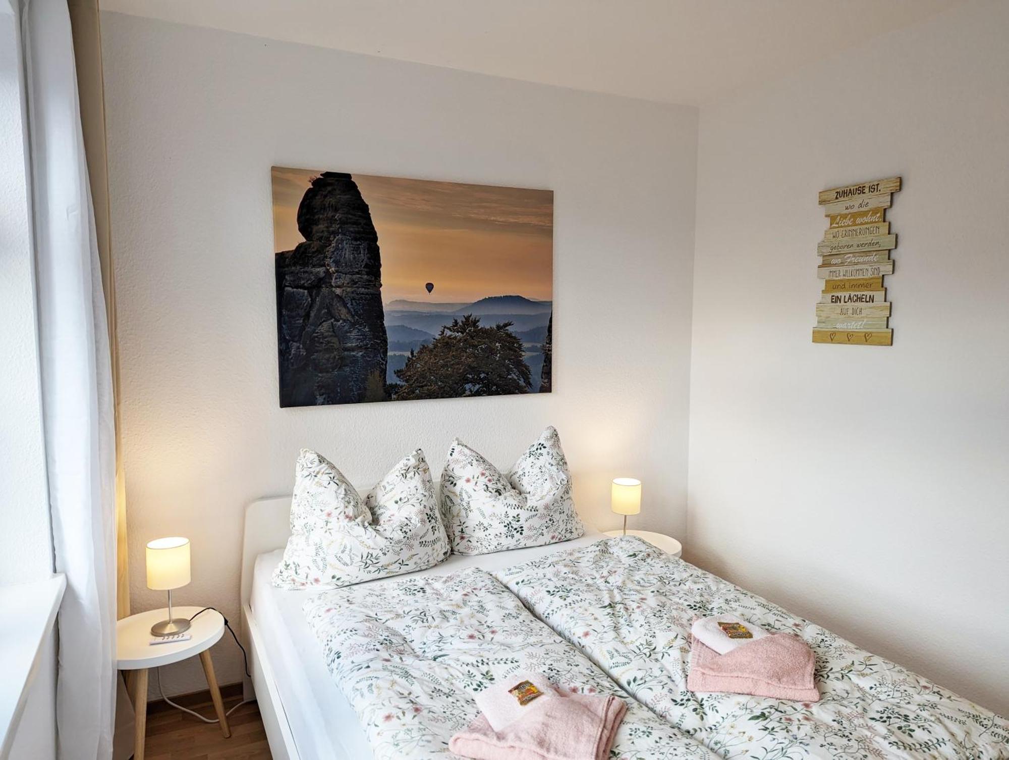 F4 - Urlaubsmagie - Grosse Wohnung Fuer Bis Zu 10 Personen Sebnitz Exterior foto